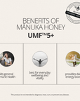 BeeNZ UMF5+ Mānuka Honey (MGO 83+)