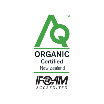 Organic Certified New Zealand Logo