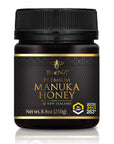 BeeNZ Raw UMF 10+ Mānuka Honey 8.8oz – Medium-grade NZ honey with creamy texture, earthy flavor, antibacterial benefits, immune support & discounted original packaging.