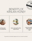 BeeNZ Raw NZ Kānuka Honey offers natural anti-inflammatory and healing benefits, soothing skin issues and boosting wellness. Perfect for smoothies, baking, and sugar swaps.