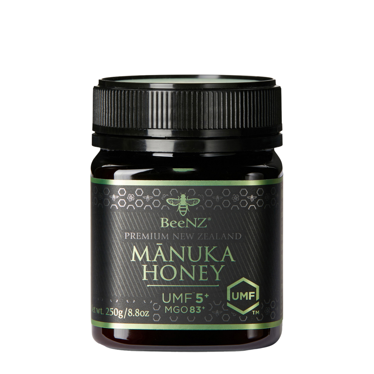 BeeNZ UMF 5+ Mānuka Honey 8.8oz MGO 83+ Raw NZ Honey – BeeNZ USA
