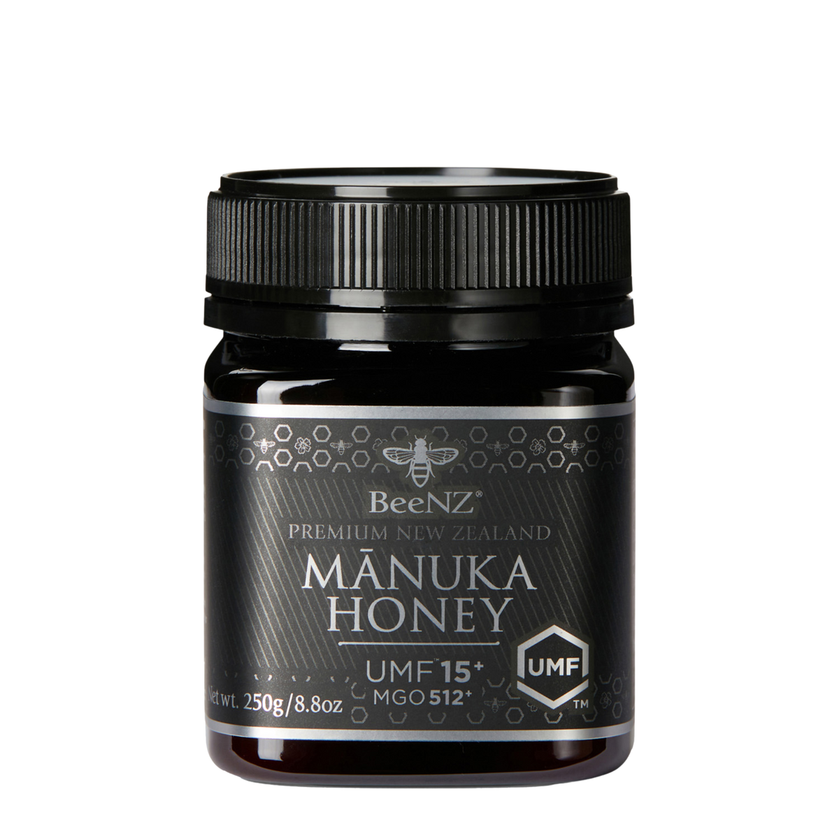 honey☻ BeeNZ UMF 15+ Mānuka Honey 8.8oz Raw NZ Honey MGO 512+ – BeeNZ USA