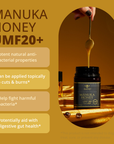 BeeNZ UMF20+ Mānuka Honey (MGO 826+)