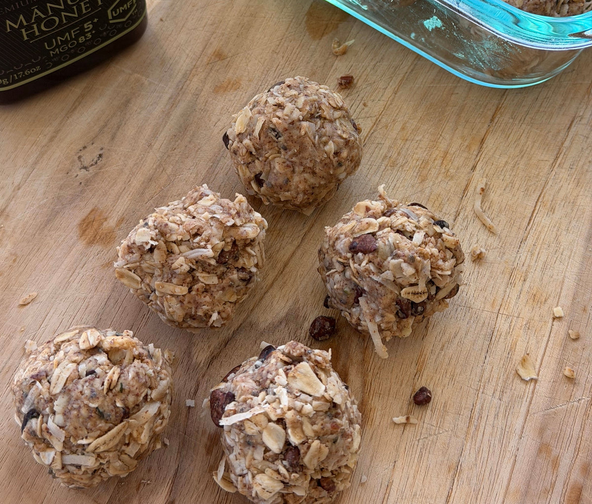 Coconut & Mānuka Power Balls
