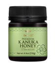BeeNZ Raw NZ Kānuka Honey, a natural superfood with subtle sweet floral notes, anti-inflammatory benefits, ideal for smoothies, baking, skincare, and as a sugar alternative.
